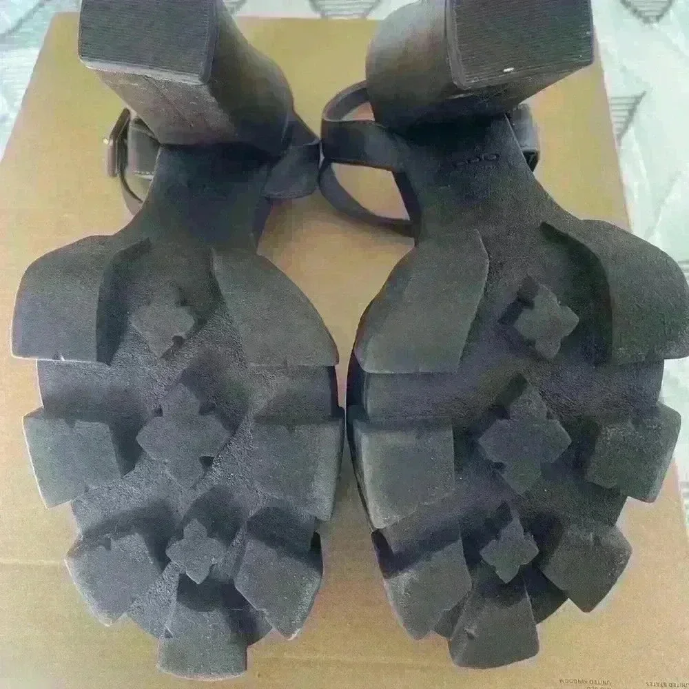 ALDO Brown Platform Sandals